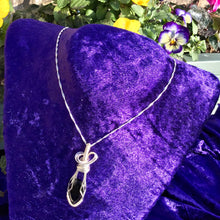 Load image into Gallery viewer, WHITBY JET PENDANT