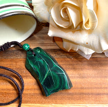 Load image into Gallery viewer, ONE OF A KIND MALACHITE PENDANT
