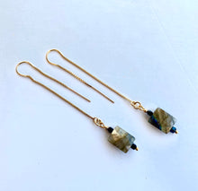 Load image into Gallery viewer, LABRADORITE EARRINGS