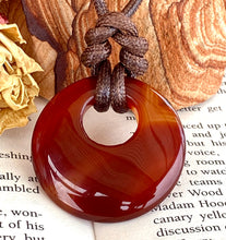 Load image into Gallery viewer, CARNELIAN POLISHED PENDANT