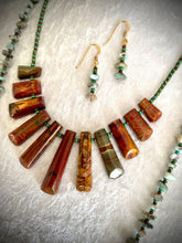 Load image into Gallery viewer, PICASSO JASPER with Larimar