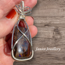 Load image into Gallery viewer, BOULDER OPAL PENDANT
