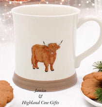 Load image into Gallery viewer, COUNTRY LIFE EMBOSSED HIGHLAND COW MUG
