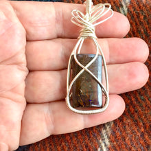 Load image into Gallery viewer, BOULDER OPAL PENDANT
