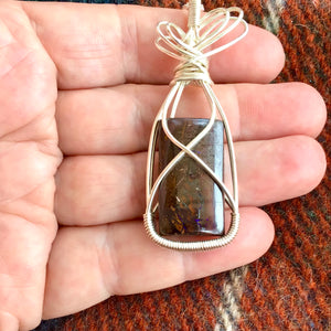 BOULDER OPAL PENDANT