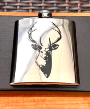 Load image into Gallery viewer, 6oz STAG HIP FLASK
