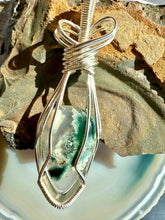Load image into Gallery viewer, MOSS AGATE  DROP PENDANT
