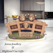 Load image into Gallery viewer, HUGHIE HIGHLAND COWS TOGETHER
