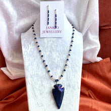 Load image into Gallery viewer, HEMATITE NECKLACE SET
