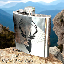 Load image into Gallery viewer, 6oz STAG HIP FLASK
