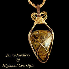 Load image into Gallery viewer, BRONZITE PENDANT
