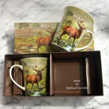 Load image into Gallery viewer, NEW HIGHLAND STAG FINE CHINA MUGS
