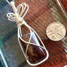 Load image into Gallery viewer, BOULDER OPAL PENDANT
