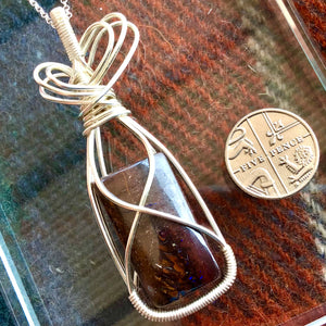 BOULDER OPAL PENDANT