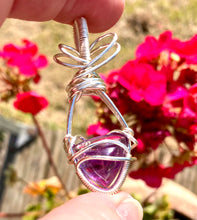 Load image into Gallery viewer, AMETHYST PYRAMID PENDANT
