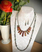 Load image into Gallery viewer, PICASSO JASPER with Larimar
