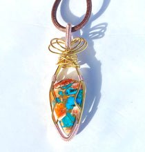 Load image into Gallery viewer, SPINEY MOHAVE SLIM PENDANT

