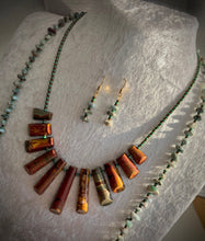 Load image into Gallery viewer, PICASSO JASPER with Larimar
