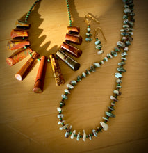 Load image into Gallery viewer, PICASSO JASPER with Larimar
