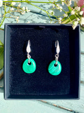 Load image into Gallery viewer, MALACHITE DROP EARRINGS
