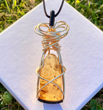 Load image into Gallery viewer, COPAL WIREWRAPPED PENDANT
