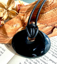 Load image into Gallery viewer, BLACK OBSIDIAN PENDANT
