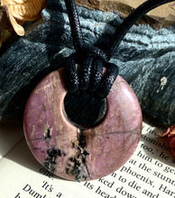 Load image into Gallery viewer, RHODONITE PENDANT
