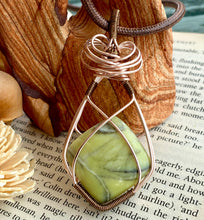 Load image into Gallery viewer, SCOTTISH SERPENTINE (square) PENDANT
