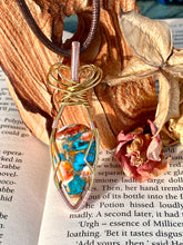 Load image into Gallery viewer, SPINEY MOHAVE SLIM PENDANT

