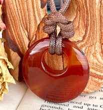 Load image into Gallery viewer, CARNELIAN POLISHED PENDANT
