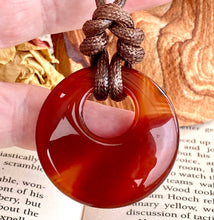 Load image into Gallery viewer, CARNELIAN POLISHED PENDANT

