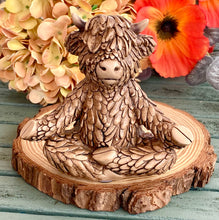 Load image into Gallery viewer, HAPPY HIGHLAND YOGA COW
