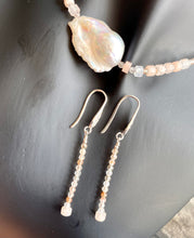 Load image into Gallery viewer, BRONZE RUTILE &amp; FRESHWATER PEARL SET
