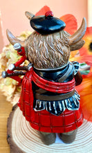 Load image into Gallery viewer, HAPPY HIGHLAND PIPER COW
