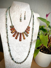 Load image into Gallery viewer, PICASSO JASPER with Larimar
