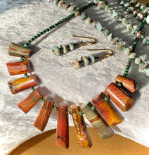 Load image into Gallery viewer, PICASSO JASPER with Larimar
