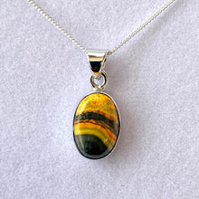 Load image into Gallery viewer, BUMBLEBEE JASPER PENDANT
