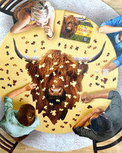 Load image into Gallery viewer, HIGHLAND COW JIGSAW

