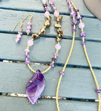 Load image into Gallery viewer, AMETHYST &amp; HEMATITE SET
