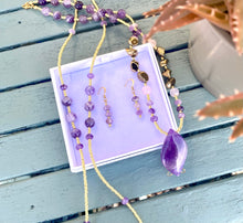Load image into Gallery viewer, AMETHYST &amp; HEMATITE SET
