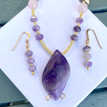 Load image into Gallery viewer, AMETHYST &amp; HEMATITE SET
