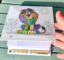 Load image into Gallery viewer, FELIX CAT BUG ART MEMO BLOCK &amp; PEN

