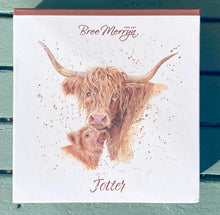 Load image into Gallery viewer, HIGHLAND COO &amp; CALF JOTTER PAD  &amp; PENCIL
