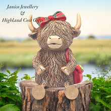 Load image into Gallery viewer, HAPPY HIGHLAND COW BOY MONEY BANK
