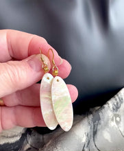 Load and play video in Gallery viewer, MOTHER of PEARL EARRINGS
