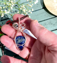 Load and play video in Gallery viewer, SODALITE PENDANT
