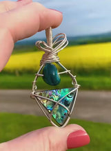 Load and play video in Gallery viewer, ABALONE PENDANT
