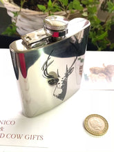 Load and play video in Gallery viewer, 6oz STAG HIP FLASK
