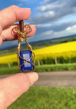Load and play video in Gallery viewer, LAPIS LAZULI PENDANT
