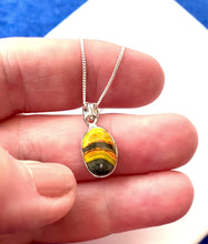 Load and play video in Gallery viewer, BUMBLEBEE JASPER PENDANT
